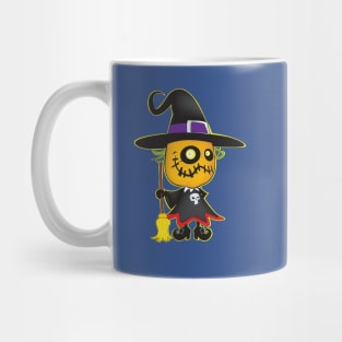 pumpkin witch Mug